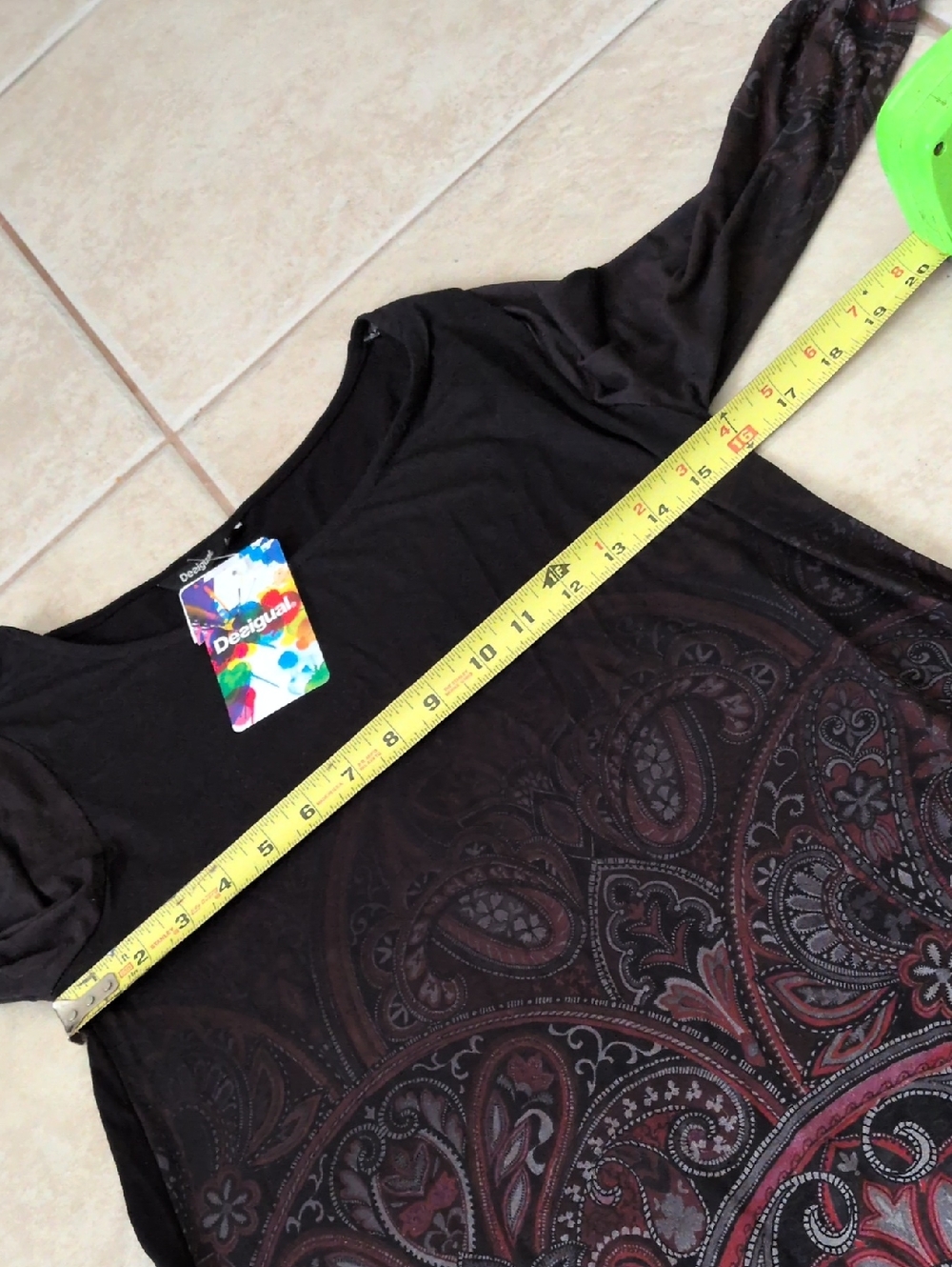Desigual Paisley Dress Size Medium NWT - Picture 5 of 5